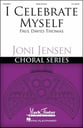 I Celebrate Myself SSAA choral sheet music cover